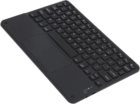 Bluetooth Keyboard, Multi-Function Scissor Keyboard with Touchpad, Ultra-Slim Portable 10in External Computer Keyboard