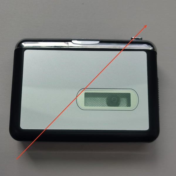 Portable Cassette Tape Player-Silver