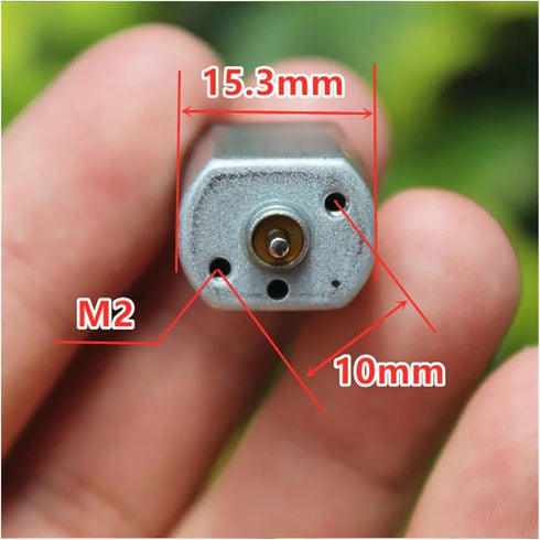 AARTERZZA 2V-5V 3.7V 9200RPM 030 12mm*15mm 2.5mm DC Electronic Starter Small Electronic Starter Electronic Starter