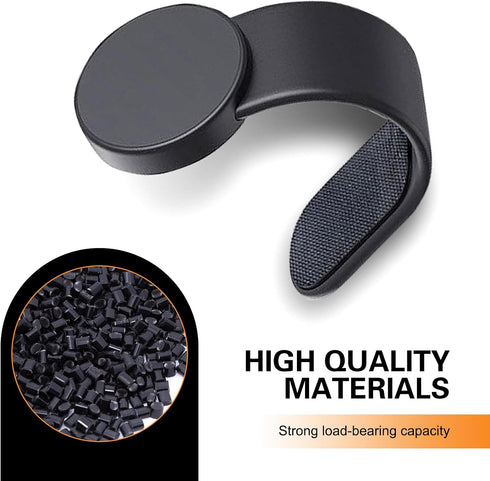 Cuymoap 360-degree Car Phone Holder, Strong Adsorption Anti-Fall Navigation Bracket with Hook and Loop Fastener