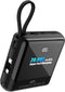 Ecosonique 20000mAh Power Bank, 33W Max Fast Charging Portable Charger with Built-in Cables for iPhone, Samsung, Android