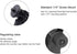 Suction Cup Mount for Gopro Hero 13 12 11 10 9 8/AKASO EK7000/Brave 4/Brave 7 Action Cameras