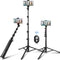 CAMOLO RIG 63" Tripod for Phone,Selfie Stick with Wireless Remote, Extendable Cell Phone Stand