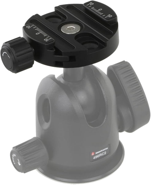 Haoge Combo Boss Adapter Convertor with CP-58 58mm Arca Swiss Quick Release Clamp for Manfrotto Tripod