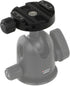 Haoge Combo Boss Adapter Convertor with CP-58 58mm Arca Swiss Quick Release Clamp for Manfrotto Tripod