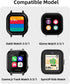 20mm Kids Watch Band, Kids Smartwatch Band Replacement for Boy Girl, Sport Silicone Strap Compatible with Gabb Watch/Gizmo Watch/SyncUP Watch/Cosmo Jr Track