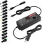 SHNITPWR 144W Universal Power Supply, Adjustable DC 36V 30V 24V 20V 19V 14V 12V 9V AC/DC Adapter, 100V~240V AC to DC