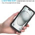 Lanhiem iPhone 15 Plus Case - 360 Full Body Waterproof, Dustproof, Shockproof with Built-in Screen Protector (Black)
