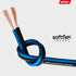 Install Link 14 Gauge Speaker Wire for Car, Home or RV Audio Cable, 100ft, CCA, Blue/Black