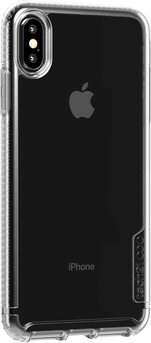 Tech21 Protective Ultra Thin Pure Clear Back Case Cover for Apple iPhone Xs Max - Clear