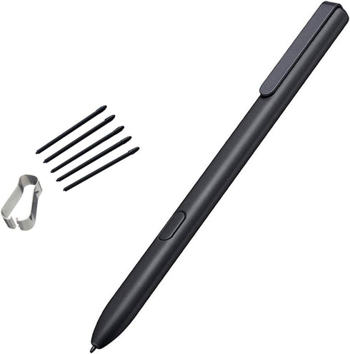 Ubrokeifixit Galaxy Tab S3 Touch Pen, Stylus Pen Replacement for Samsung Galaxy Tab S3 9.7" with Tips/Nibs (Black)