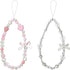 Hpmjz 2 pcs Beaded Camera Wrist Strap Phone Charms Straps Cute Pearl Digital