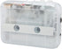 Lazmin112 Bluetooth Cassette Player, Portable Stereo Tape Player with Headphone, Auto Reverse Function, White