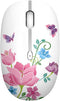 TENMOS M101 Wireless Mouse - Cute Silent Computer Mice with USB Receiver, 2.4G Optical Travel Mouse 1600 DPI (butterfly)