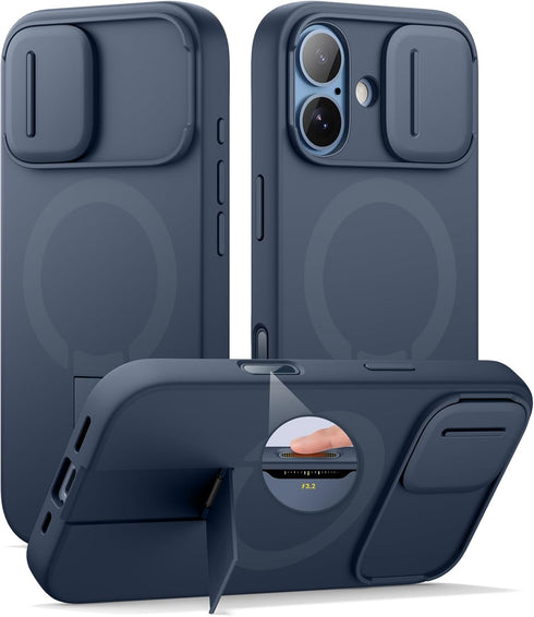 SURITCH for iPhone 17 Case with Camera Control Cover, Camera Slide Cover and