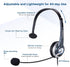 Callez Wired Telephone Headset Mono, Call Center RJ9 with Noise Canceling Mic for ShoreTel, Plantronics, Polycom