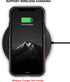 TENDLIN Black Compatible with iPhone 11 Case, Wood Grain with Carbon Fiber Texture Design Leather Hybrid