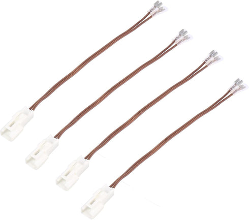 X AUTOHAUX 4pcs Car Speaker Connector Wire Harness Adapter for Kia, Hyundai, Toyota, Subaru, and Suzuki