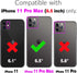 Phone Case for iPhone 11 Pro Max 6.5 Wallet Cover With Tempered Glass Screen Protector and Shoulder Crossbody Wrist Strap Lanyard Flip Zipper Credit Card Holder iPhone11 11pro Promax i XI Plus Black