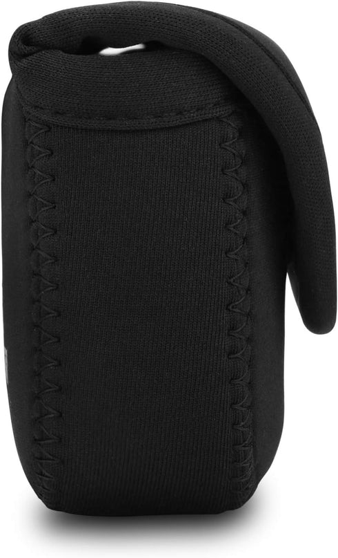 MegaGear Neoprene Camera Case Bag with Carabiner for Panasonic Lumix DC-ZS80, DC-ZS70, DMC-ZS100, DC-TZ95, DC-TZ90,