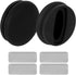 Goktvai 2pcs Magnetic Holder Case for AirTag, Waterproof Hidden Magnet Mount Silicone Protective