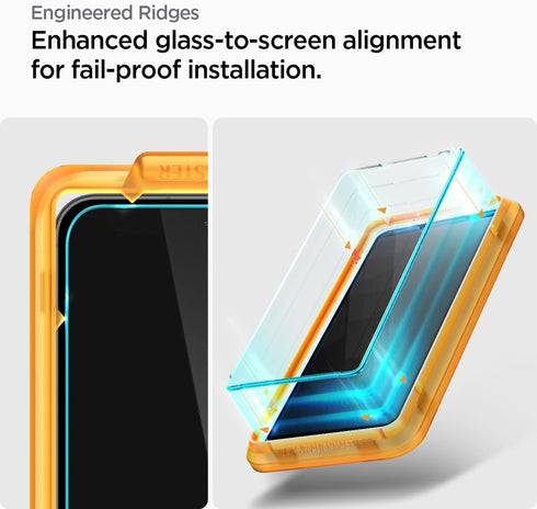 Spigen GlasTR AlignMaster Tempered Glass Screen Protector for Galaxy S23 FE - 2 Pack