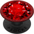 July Ruby Red Birth Month Design PopSockets Standard PopGrip