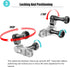 Aluminum Ball GoPro Handlebar Mount, 360 Rotation and Lock Any Direction, Shock-Resistant, Compatible with GoPro Hero