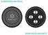 WixGear Universal Flat Stick On Dashboard Magnetic Car Mount Holder for Cell Phones and Mini Tablets with Fast