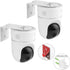 2Pack Adhesive Metal Wall Mount for Eufy Security Solo Indoor Cam E220 & P24, No Drilling Installation