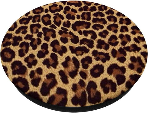 Leopard Animal Print PopSockets PopGrip: Swappable Grip for Phones & Tablets