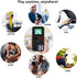 WeLohas Gameboy Case for iPhone 11, Handheld Retro 168 Classic Games, Anti-Scratch Shockproof Phone Cover, Black