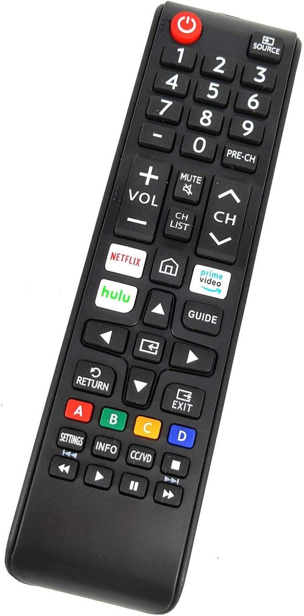 Compatible Remote Control for Samsung 4K UHD Smart TV Models: UA50RU7100W, UA75RU7100W, and more