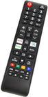 Compatible Remote Control for Samsung 4K UHD Smart TV Models: UA50RU7100W, UA75RU7100W, and more
