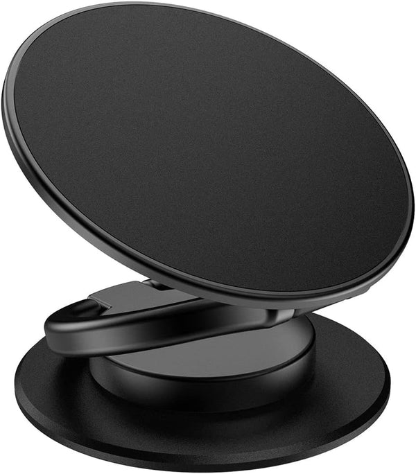 Phone Grip, 360° Rotation & Adjustable Metal Ring Holder, Works with Magnetic Car Mount for iPhone & Samsung