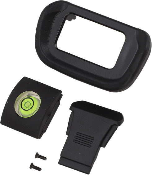 3-in-1 Set R10 Pomya Camera Viewfinder Eyecup, Hot Level & Protective Cover - Compatible with R & Mirrorless Cameras