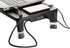 3M 4-Port Adjustable Monitor Stand with USB Hub, Black, Great for Computer Monitors, Laptops, TVs, Speakers, Printers