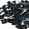 Maxxima 0.75 Inch Zip Tie Mounts - Black, 200 Pack, Cord Management Desk Cable Organizer with 3M Tape