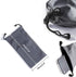 AKOAK Microfiber Waterproof Drawstring Pouch, Soft Storage Bag for Cell Phones, Power Bank and More, Grey, Pack of 6