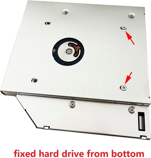 Universal 9.5mm SATA 2nd Hard Drive HDD SSD Optical Bay Caddy Frame Tray for Acer Aspire V3-472p, V3-572p, V3-572g,