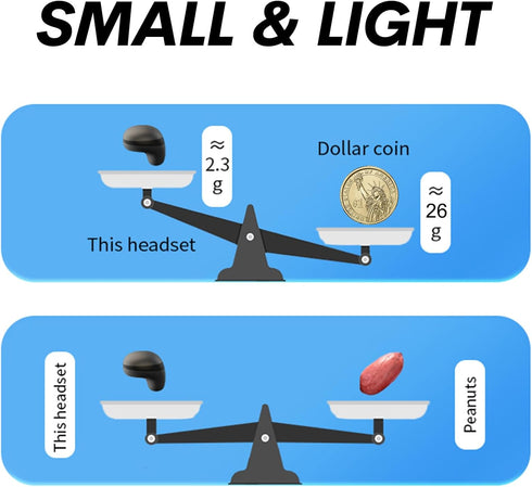Invisible Smallest Mini Earbuds Wireless Bluetooth Ear Buds for Small Ears Canals, Discreet Low Profile Spy Earpiece Wireless Tiny Micro Hidden Earbuds with Microphone Small Headphones for Work-Beige