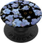 Cute Black Cat Hiding in Blue Bells Flower PopSockets Standard PopGrip