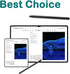 Galaxy Tab S9 Stylus Pen with Bluetooth - Replacement Pen for Samsung Galaxy Tab S9, Tab S9 Plus, Tab S9 Ultra, Black