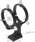 1/4 Inch Telescope Finder Scope Mount, Adjustable Bracket with Fixing Ring and Screw for Astronomical Telescopes
