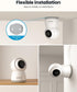 ieGeek 2K 5G 360 2-Way 24/7 (2 Pack) Indoor Camera, Cameras for Home Security, Security Camera Indoor, Pet/Dog/Baby
