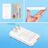 Flat USB C Wall Charger, 65W GaN Ultra Slim Dual Port Charger, Folding Travel Charger for Laptops, White