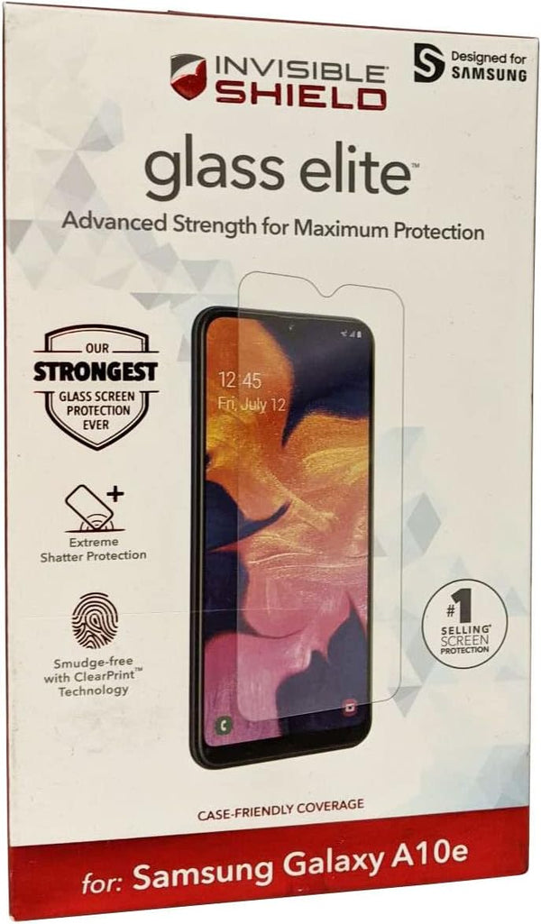 ZAGG InvisibleShield Glass Elite Screen Protector for Galaxy A10e - Clear