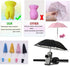 Phone Umbrella, Mobile Phone Holder with Sun Shade, Adjustable Suction Cup for Outdoor, Beach