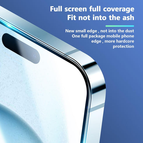 UEEBAI 2 Packs Tempered Glass Screen Protector for iPhone 15 Pro Max 6.7 inch, Auto-Alignment Kit, Easy Installation
