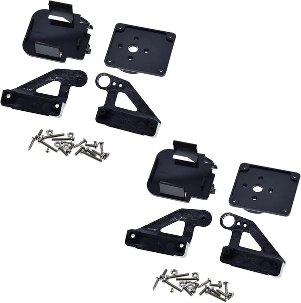2 Pack Pan Tilt Camera Servo Horns Mount Bracket Platform for Aircraft 2 Axis FPV Plane PTZ Aerial Photography